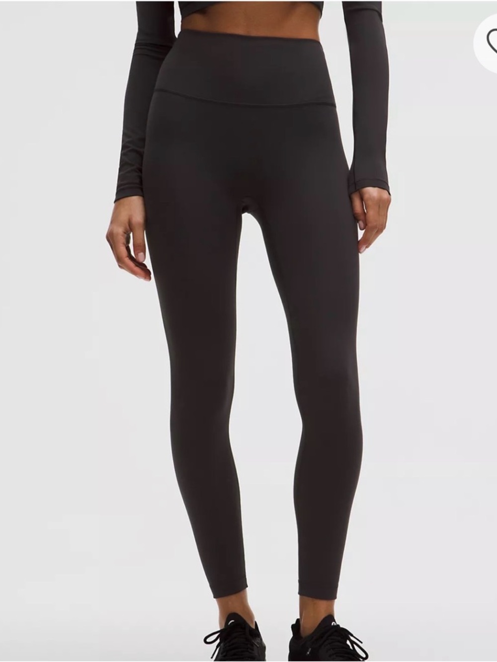lululemon athletica Wunder Train High-Rise Black Leggings 25”